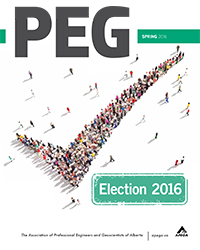 PEG Magazine: Spring 2016 Cover for PEG Magazine: Spring 2016
