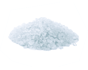 Salt crystals