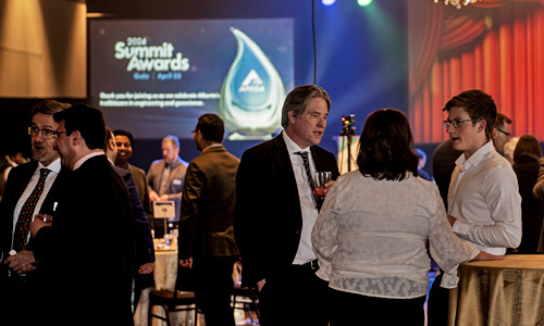 Summit Gala Attendees Summit Gala attendees from the 2024 event