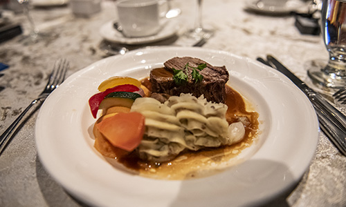 Summit Gala Dining Gourmet food from the 2024 Summit Gala event