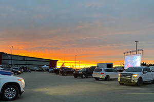 BranchElectionArticle2 Drive in movie at the Lakeland Branch