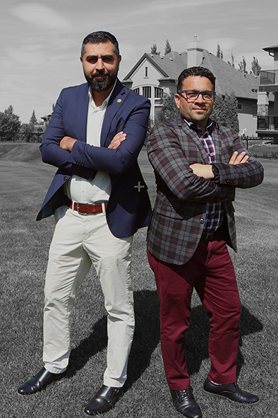 Dr. OOsman Tahir (left), and Dr. Ahmed (right)