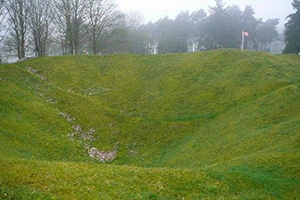 On a battlefield tour in northern France, Major Marie-Michèle Siu, P.Eng., CD, M.Sc., slowly descended into the sizable craters: giant earthen scars left from the bombs of the Second World War.