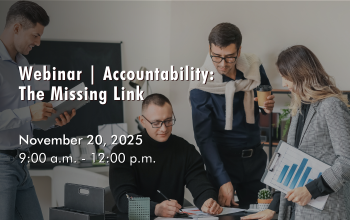 November 20, 2025 - Accountability The Missing Link November 20, 2025 - Accountability The Missing Link