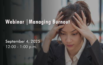 September 4, 2025 - Managing Burnout