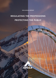 2024 APEGA Annual Report cover 2024 APEGA Annual Report cover