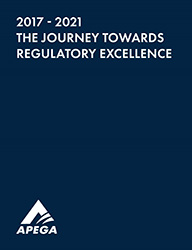 APEGA 5-Year Journey Towards Regulatory Excellence_cover-thumb