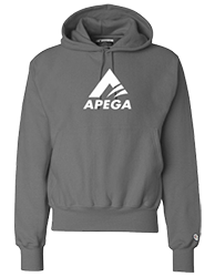 Hoodie with the APEGA logo on the front