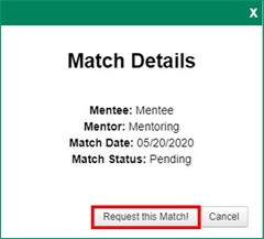 mentee match 5