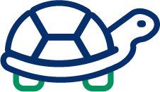 The current tools are slow and frustrating A turtle graphic
