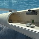 Artist’s rendering of the floating tunnel courtesy Snøhetta