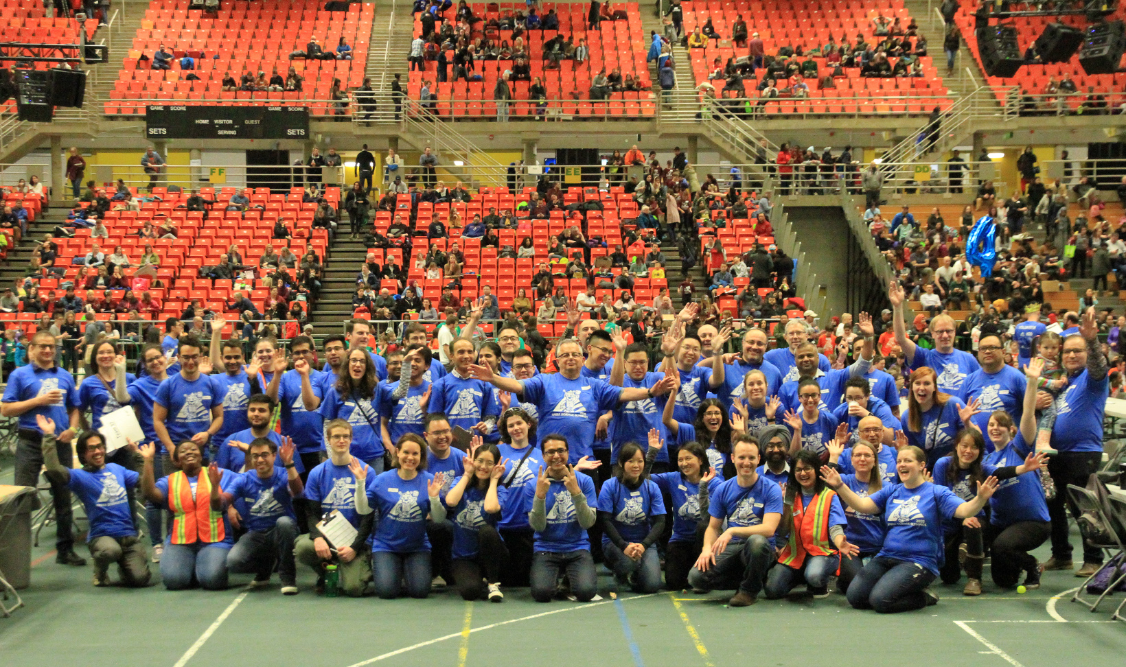 APEGA Science Olympics - Edmonton Volunteers group photo