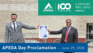 Video thumbnail for APEGA Day Proclamation in Edmonton